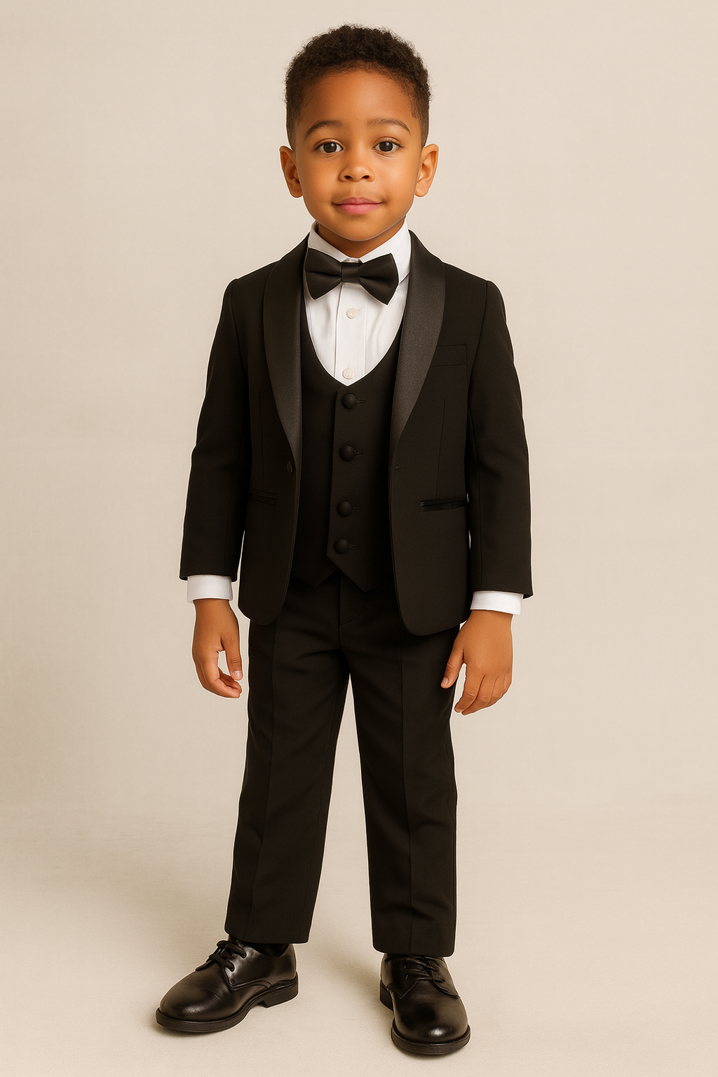 The Little Gentleman Black Tuxedo Set