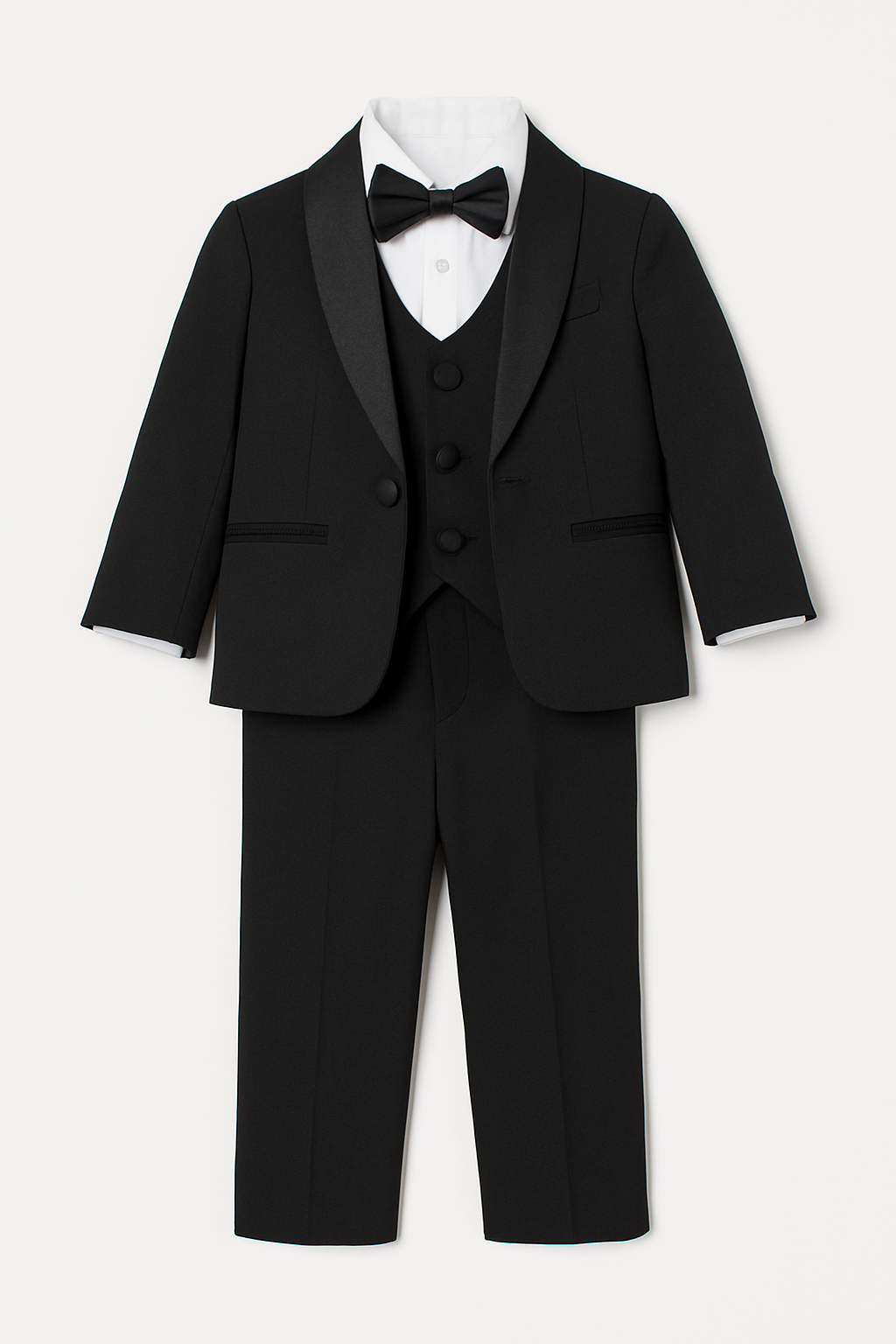 The Little Gentleman Black Tuxedo Set