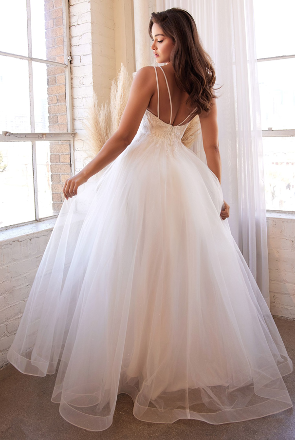 Layered Tulle Bridal Gown