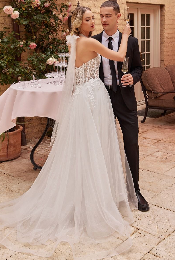 Strapless A-Line Bridal Gown