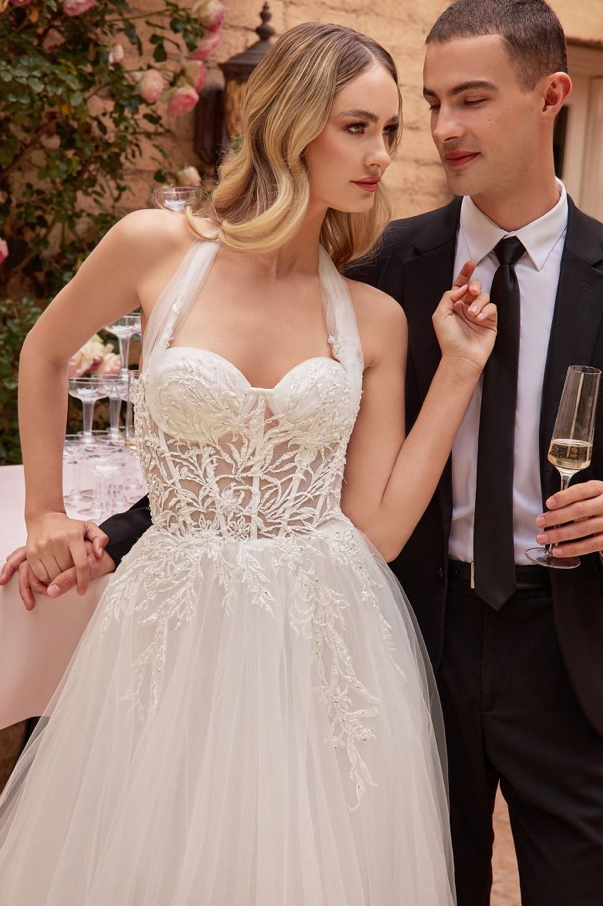 Strapless A-Line Bridal Gown