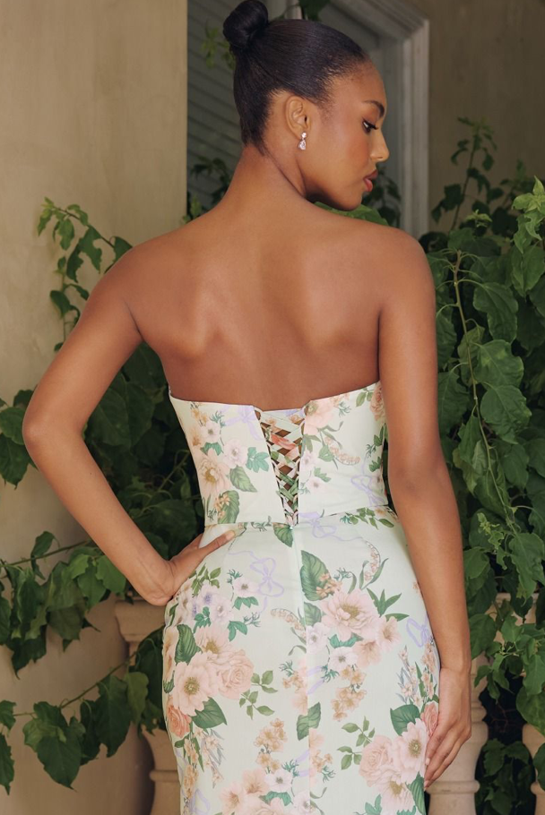 Floral Elegance Gown