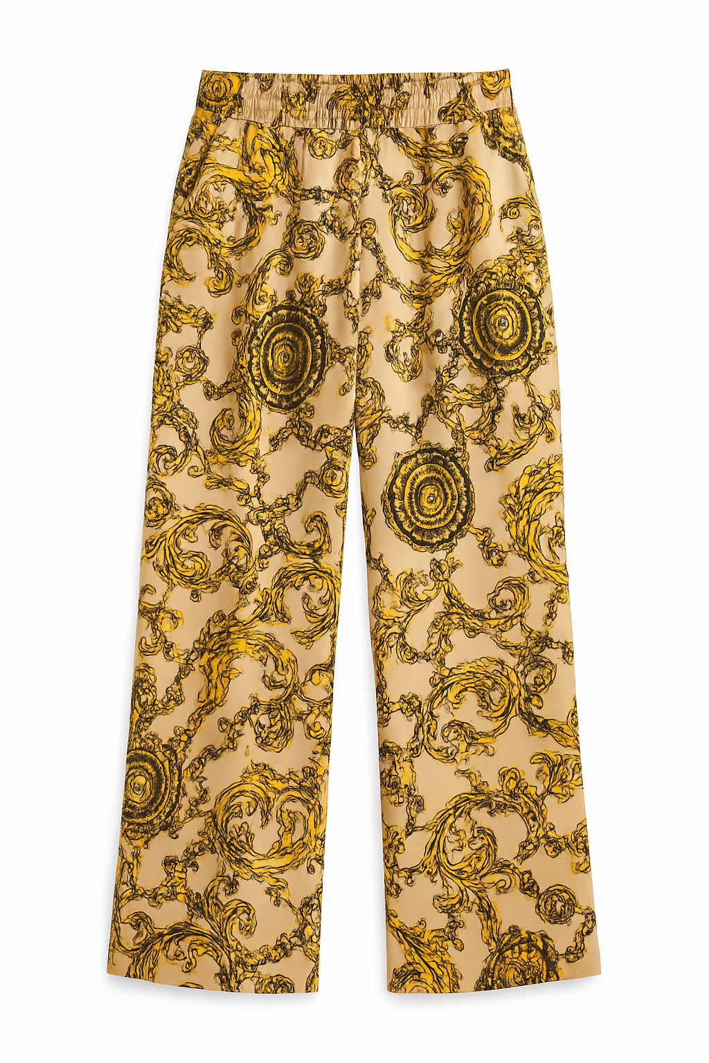 Italian Wide-Leg Pants