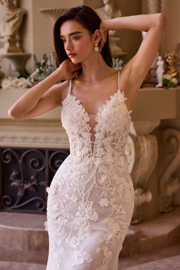 Fitted Lace Wedding Gown