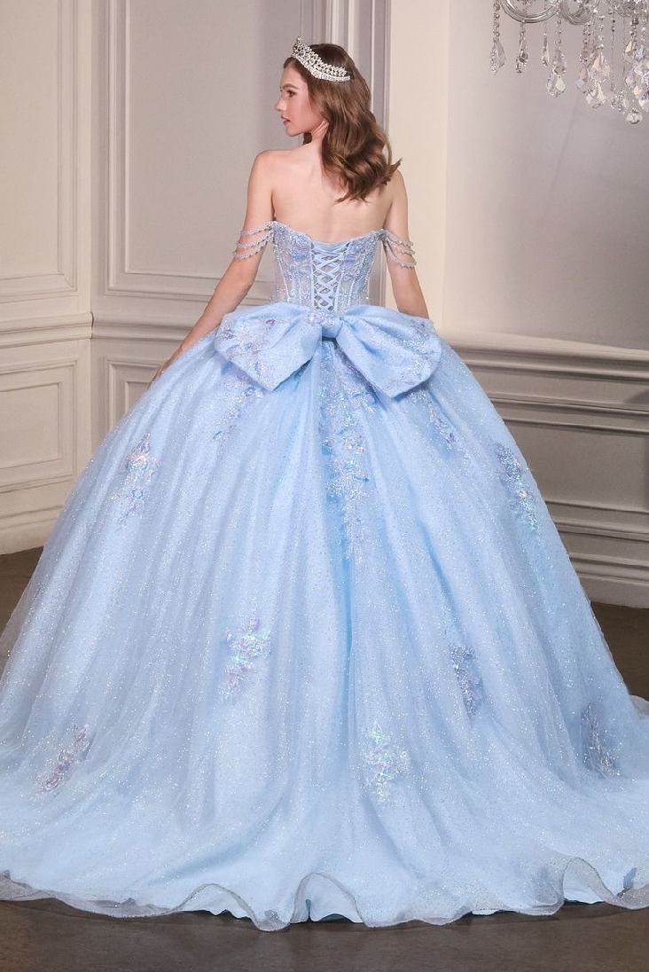 Royal Frost Princess Quinceañera Ball Gown