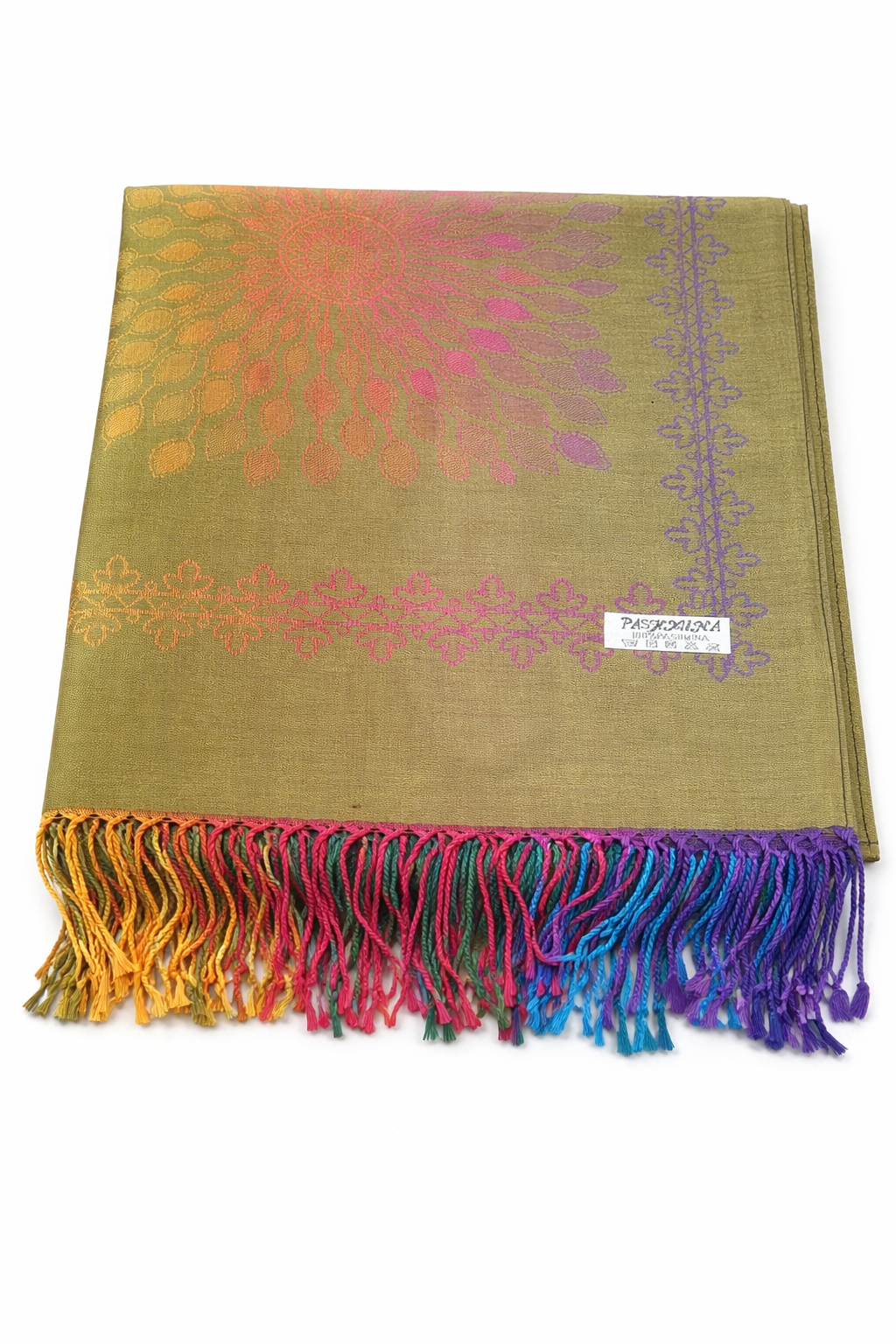 Heritage Bloom Pashmina Scarf