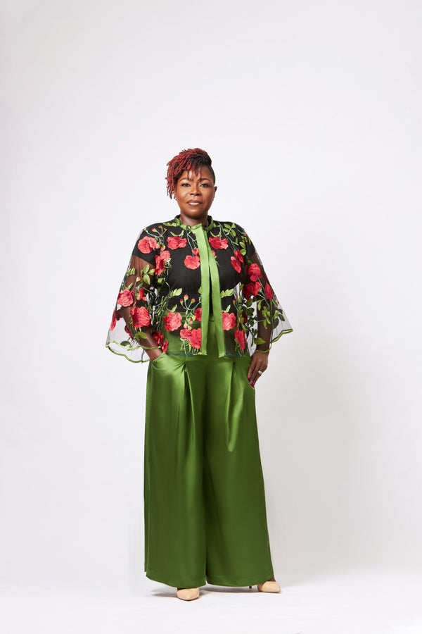 Aura Lime Green Florist Set
