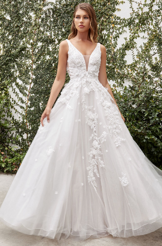 Gardenia Lace Wedding Ball Gown