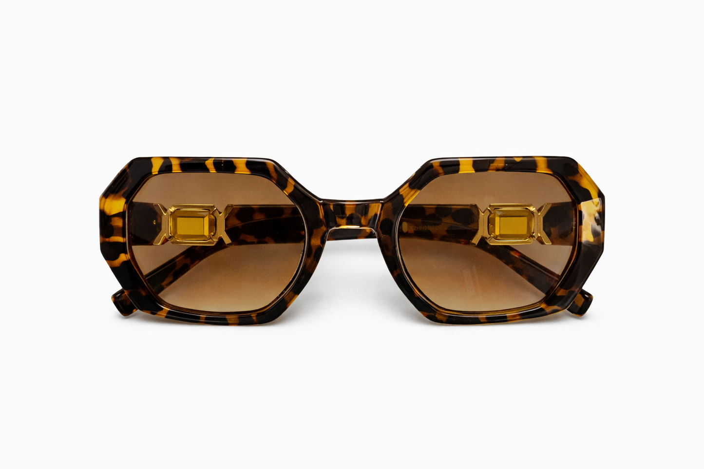Tortoise Royale Square Sunglasses