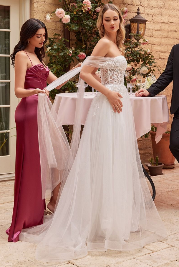 Strapless A-Line Bridal Gown
