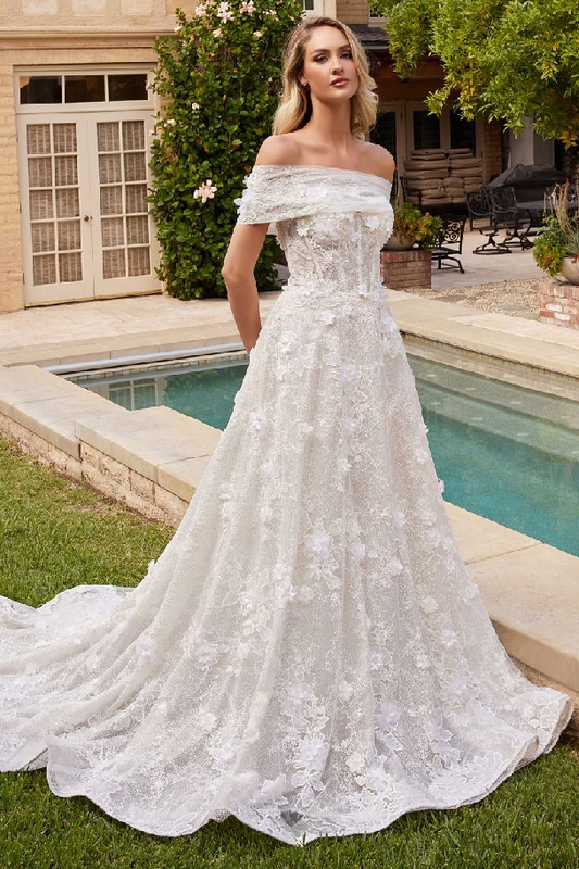 Strapless Wedding Ball Gown
