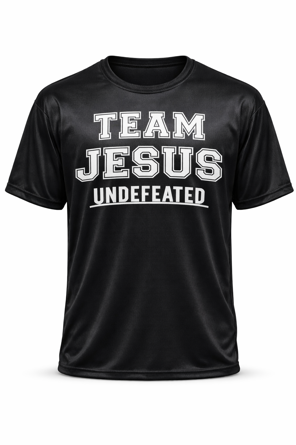 Team Jesus Undefeated Jersey – John 16:33