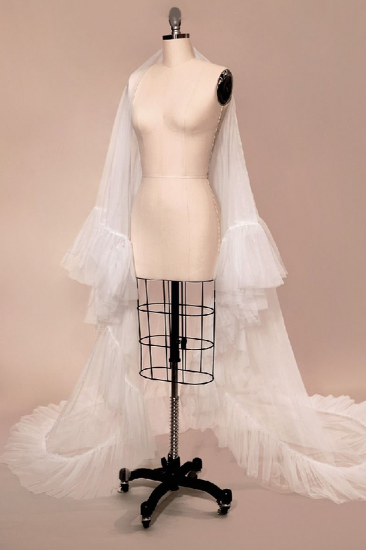 Couture Riffle Edge Two-Tier Veil